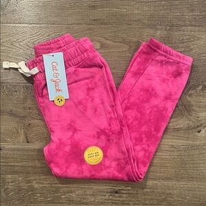 Cat & Jack Vibrant Pink Kids Joggers